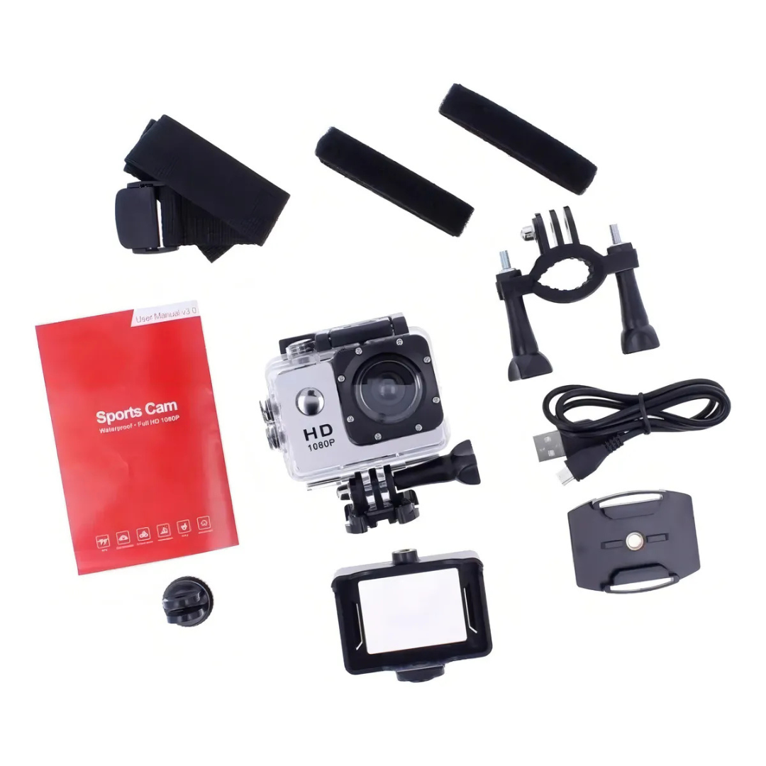 Cámara Deportiva Hd 1080p Sport Cam / Sumergible
