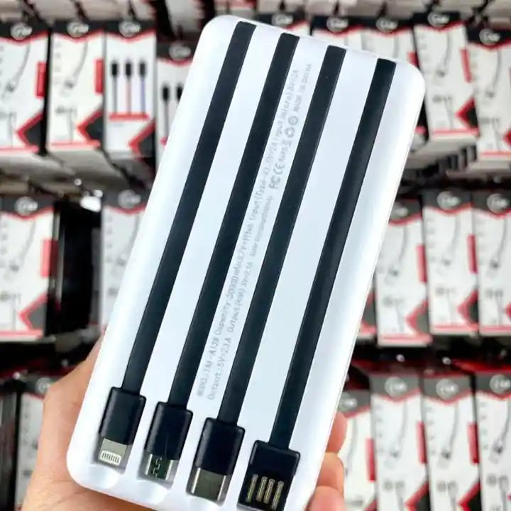 Power Bank Solar  30.000 Mah - 4 En 1